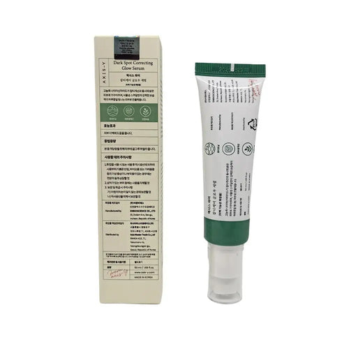 50ml / 1.69 fl. oz AXIS-Y Dark Spot Correcting Glow Serum 5% Niacinamide Face Dark Spot Remover Korean Skin Care
